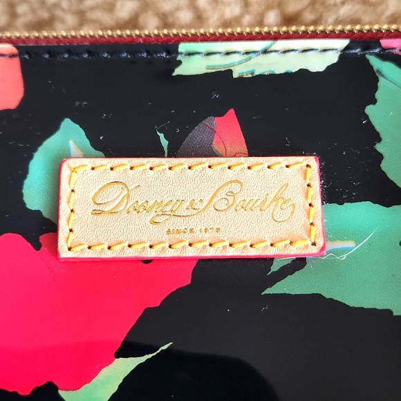 NWOT Dooney & Bourke Rose And Tassel Cosmetic Pouch - Picture 3 of 7